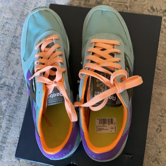 Rebock sneakers men’s 8 USA/women’s 9 1/2 USA (unisex) Amazing New! - Picture 5 of 10